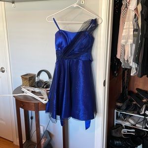 Blue Party Dress